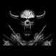 Shirt dead devil noir pour homme et femme