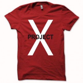 Shirt Project X rouge pour homme et femme