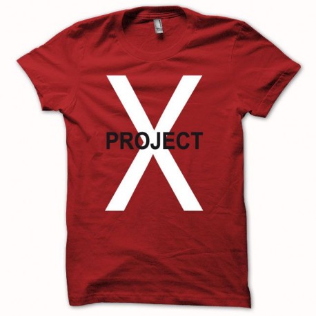 Shirt Project X rouge pour homme et femme