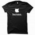 Shirt Apple think diabolic démoniaque blanc/noir pour homme et femme