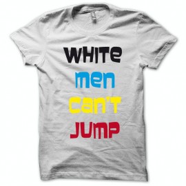 Shirt White men can't jump blanc pour homme et femme