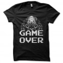 Shirt Game over pixels noir pour homme et femme
