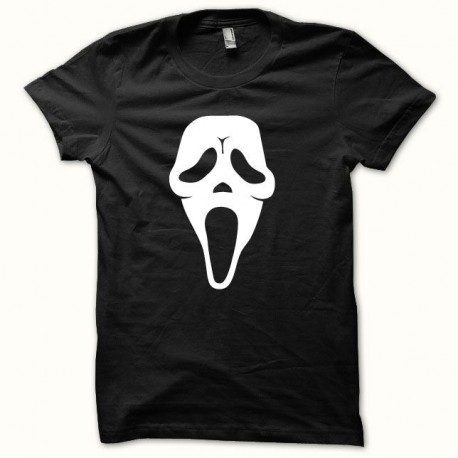 Shirt Scream blanc/noir pour homme et femme