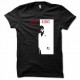 Shirt scarface al paccino blanc/noir pour homme et femme