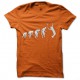 Shirt tennis evolution orange pour homme et femme