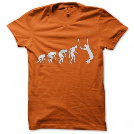 Shirt tennis evolution orange pour homme et femme