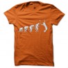Shirt tennis evolution orange pour homme et femme