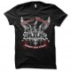 Shirt chrome division infernal rock eternal noir pour homme et femme