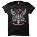Shirt chrome division infernal rock eternal noir pour homme et femme