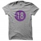 Shirt porno interdit au moins de 18 ans gris pour homme et femme