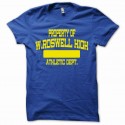 Shirt Roswell high school athletic department bleu pour homme et femme
