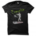 Shirt zombie exercise noir pour homme et femme