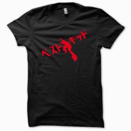 Shirt Karaté kid japon blanc/noir pour homme et femme