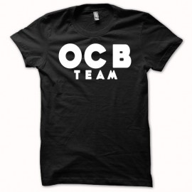 Shirt OCB Team parodie papier à rouler blanc/noir pour homme et femme