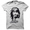 Shirt Pirates des Caraïbes jack sparrow blanc pour homme et femme
