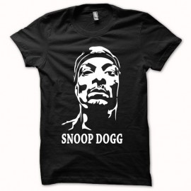 Shirt Snoop Dogg blanc/noir pour homme et femme