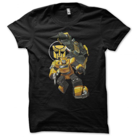 Shirt transformers bumblebee noir pour homme et femme