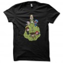 Shirt baby avengers cartoon noir pour homme et femme