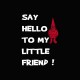 Shirt Project X say hello to my little friend noir pour homme et femme