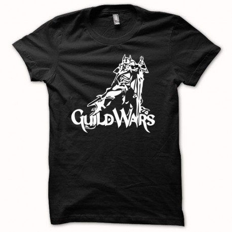 Shirt Guild Wars blanc/noir pour homme et femme