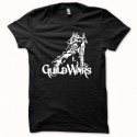 Shirt Guild Wars blanc/noir pour homme et femme