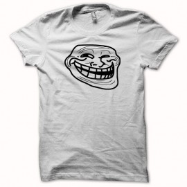 Shirt Troll trollage blanc pour homme et femme