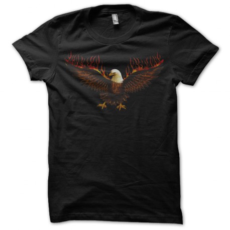Shirt eagle noir pour homme et femme