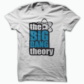 Shirt The Big Bang Theory blanc pour homme et femme