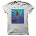 Shirt Nirvana Nevermind smell like teen spirit blanc pour homme et femme