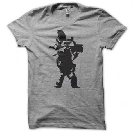 Shirt Alien 2 le retour Space marines noir/gris pour homme et femme