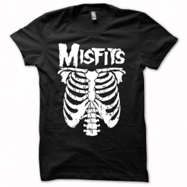 Shirt Misfits Blanc/Noir pour homme et femme