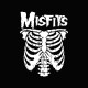 Shirt Misfits Blanc/Noir pour homme et femme