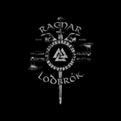 Shirt viking Ragnar Lodbrok noir modèle pour homme et femme