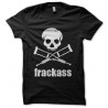 Shirt frackass le dézapping noir pour homme et femme