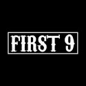 Shirt first 9 from sons of anarchy noir série pour homme et femme