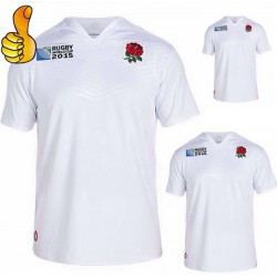 Maillot de rugby angleterre 2015 blanc