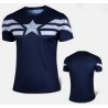 Tee shirt superman moulant à compression bleu royal