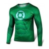 Tee shirt Green lantern moulant à compression cosplay