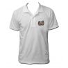 Polo acdc rock rare couleur blanc