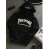 veste à capuche Thrasher noire