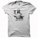 Shirt got christ Clerks Les Employés modèles culte blanc pour homme et femme