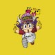 Shirt Arale Dr. Slump Dr. Suranpu parodique jaune pour homme et femme
