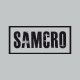 Shirt Sons Of Anarchy vs SAMCRO noir/gris pour homme et femme
