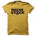 Shirt Wayne stock Wayne's World jaune pour homme et femme