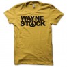 Shirt Wayne stock Wayne's World jaune pour homme et femme