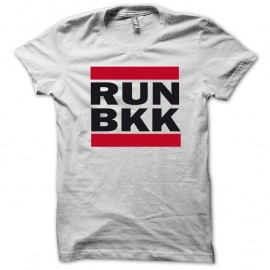 Shirt RUN BKK? blanc pour homme et femme