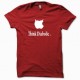 Shirt Apple think diabolic démoniaque blanc/rouge pour homme et femme