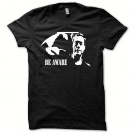 Shirt Jean-Claude Van Damme le roi du BE AWARE noir pour homme et femme