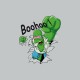 Shirt Homer simpson parodie hulk gris pour homme et femme