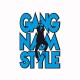Shirt Gangnam Style Graffiti Kpop blanc pour homme et femme